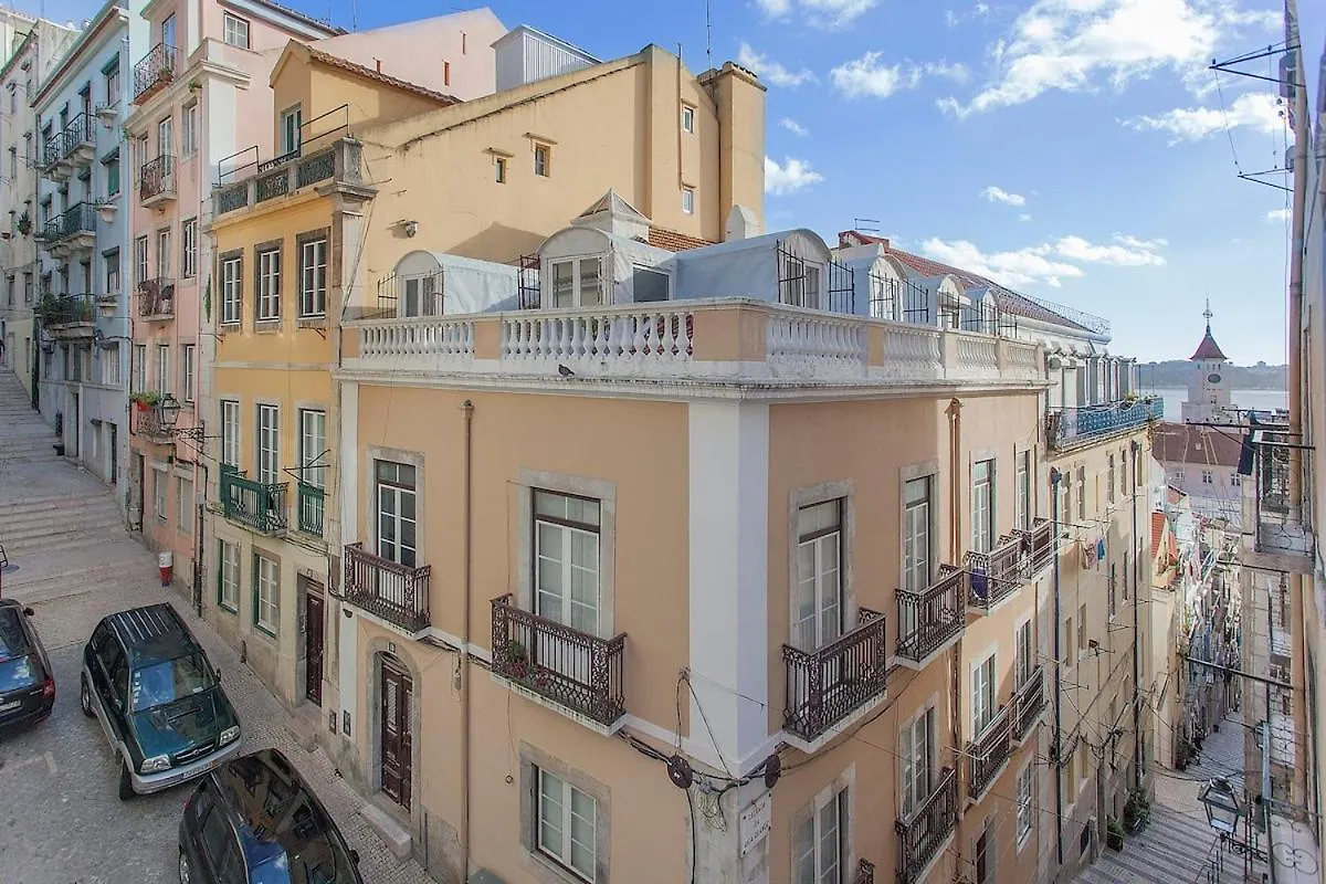 Central Terrace Apartment At Typical Bica And Chiado Lisbon