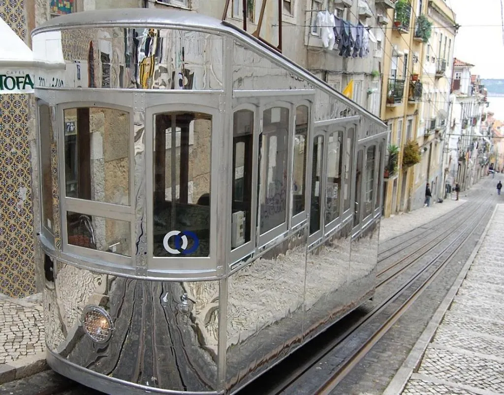 Central Terrace Apartment At Typical Bica And Chiado Lisbon 0*,  Portugal