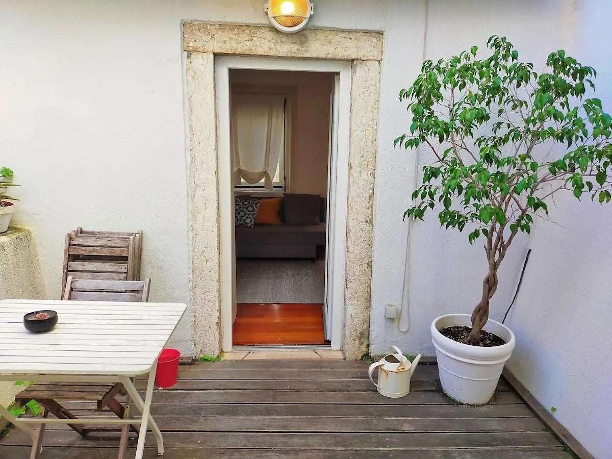 Central Terrace Apartment At Typical Bica And Chiado Lisbon